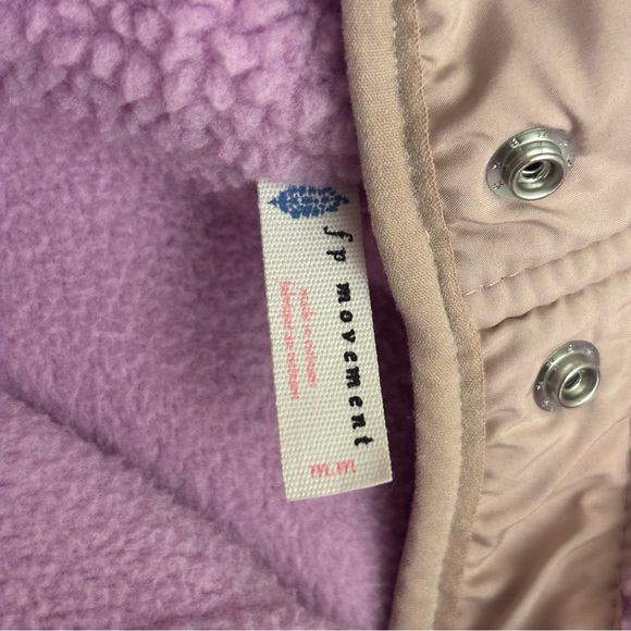 Free People Movement Hit The Slopes Pullover Bubble Tea Size Medium - Picture 5 of 15